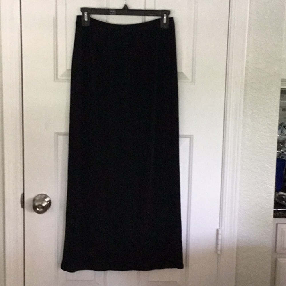 Chico’s Private Edition black knit skirt